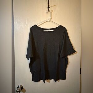 Women’s Misifi Dark Gray Oversized T-Shirt Size Medium NWT